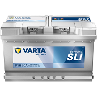 Batterie VARTA F16 Blue SLI 80 Ah - 740 A