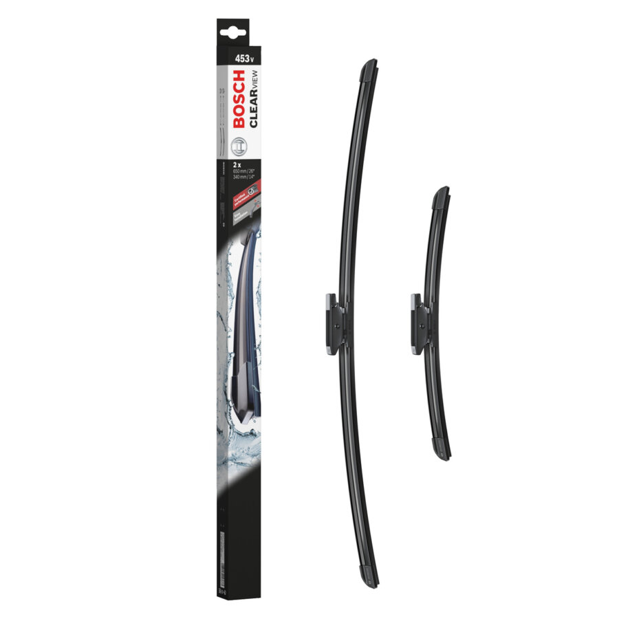 Balai D'essuie-glace Oximo MT650 Silicon Edition - 650mm, 13 En 1, Sans Armature - Pour Une Visibilité Parfaite Sous La Pluie