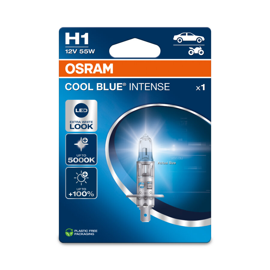 1 ampoule H1 OSRAM Cool Blue Intense