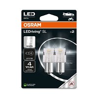 2 ampoules P21W OSRAM LEDriving SL White Non homologué