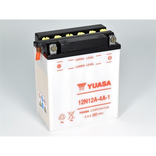 Batterie Moto Yuasa 12n12a-4a-1