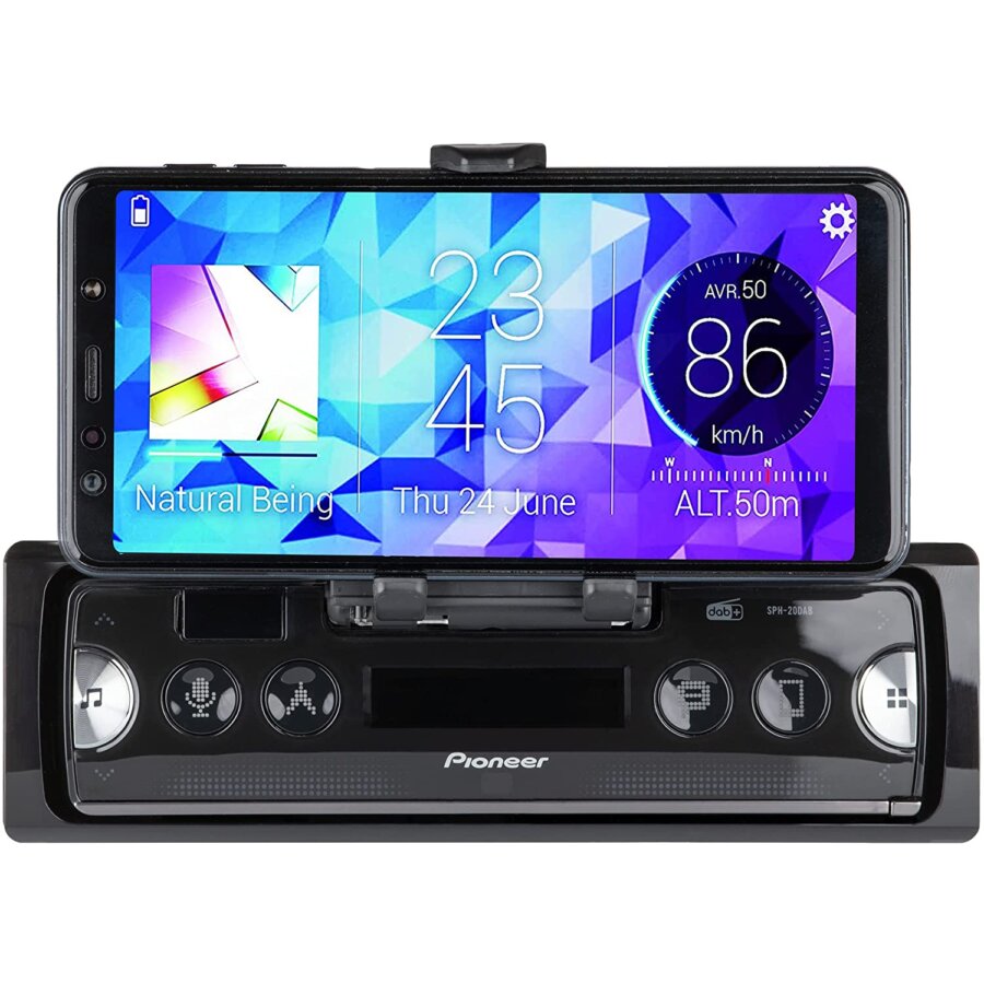 Autoradio PIONEER SPH-20DAB Bluetooth&Sans mécanique CD/DVD