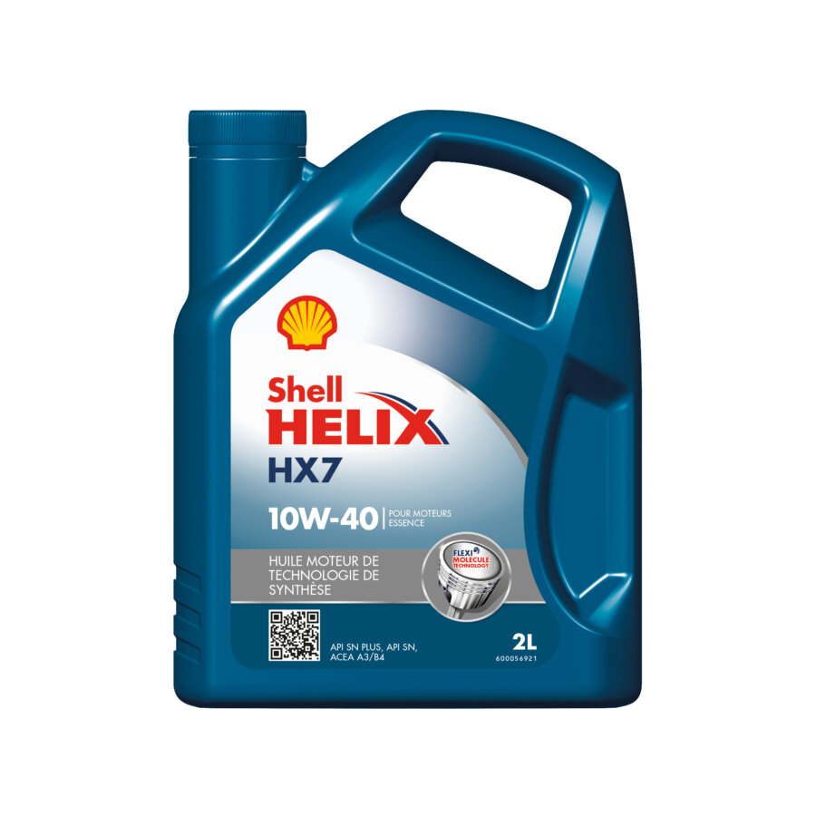 Huile moteur SHELL Helix HX7 10W40 Essence 2 L