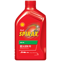 Huile de transmission SHELL SPIRAX S2 A 80W-90 1L