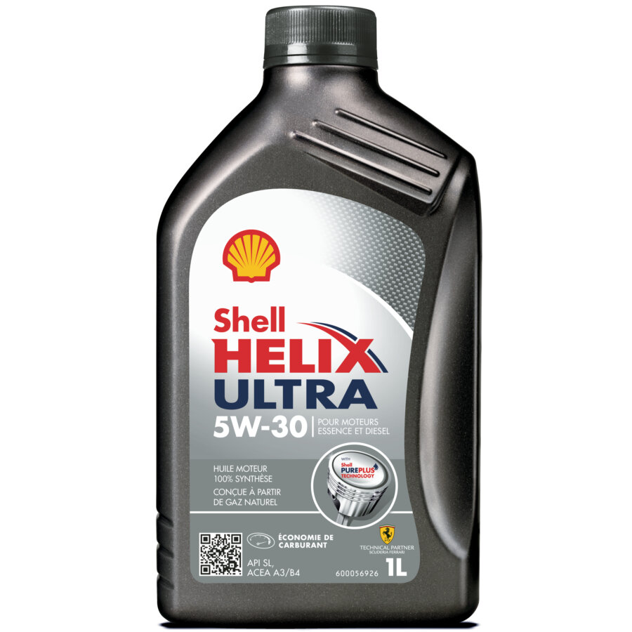 Huile moteur SHELL Helix Ultra 5W30 Essence et Diesel 1 L