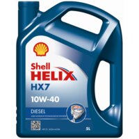 Huile moteur SHELL Helix HX7 10W40 Diesel 5 L