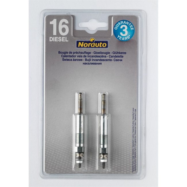 2 Bougies De Préchauffage Norauto Bp16