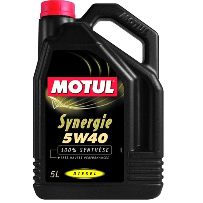 Huile moteur MOTUL Synergie 5W40 Diesel 5 L Norauto.fr