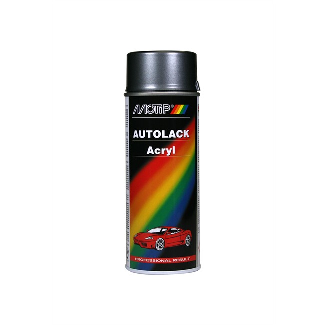 Bombe De Peinture Gris Métallisé Motip M51078 400 Ml