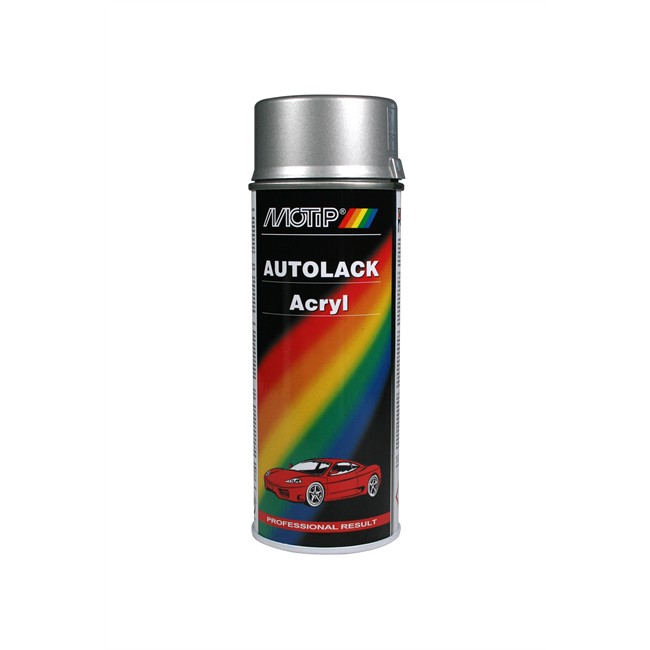 Bombe De Peinture Gris Métallisé Motip M55300 400 Ml