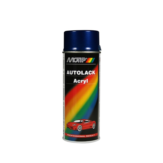 Bombe De Peinture Bleu Métallisé Motip M53991 400 Ml