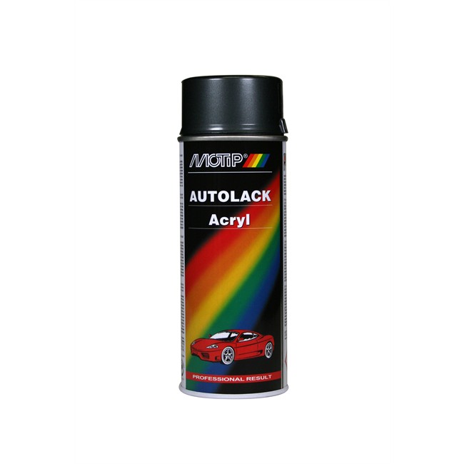 Bombe De Peinture Gris Métallisé Motip M51068 400 Ml