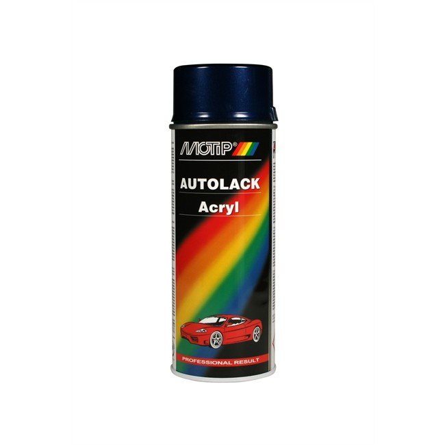 Bombe De Peinture Bleu Métallisé Motip M54559 400 Ml