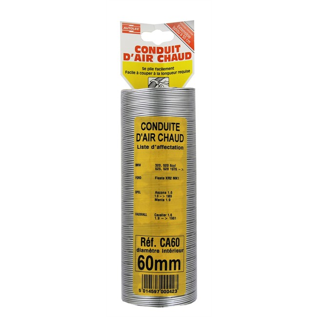 Conduit Air Chaud Autolec 60 Mm