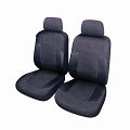 Jeu de housses universelles 2 si&egrave;ges avant NORAUTO Varsovie noir