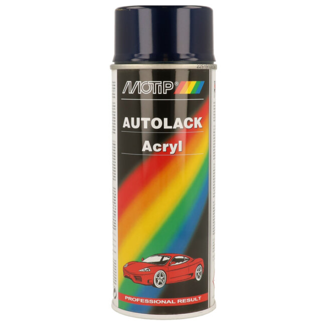 Bombe De Peinture Bleu Métallisé Motip M54596 400 Ml
