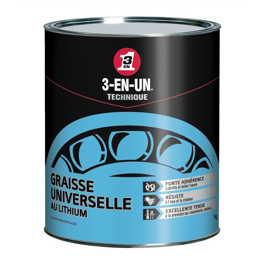 Graisse universelle lithium 3EN1 1 kg Norauto.fr