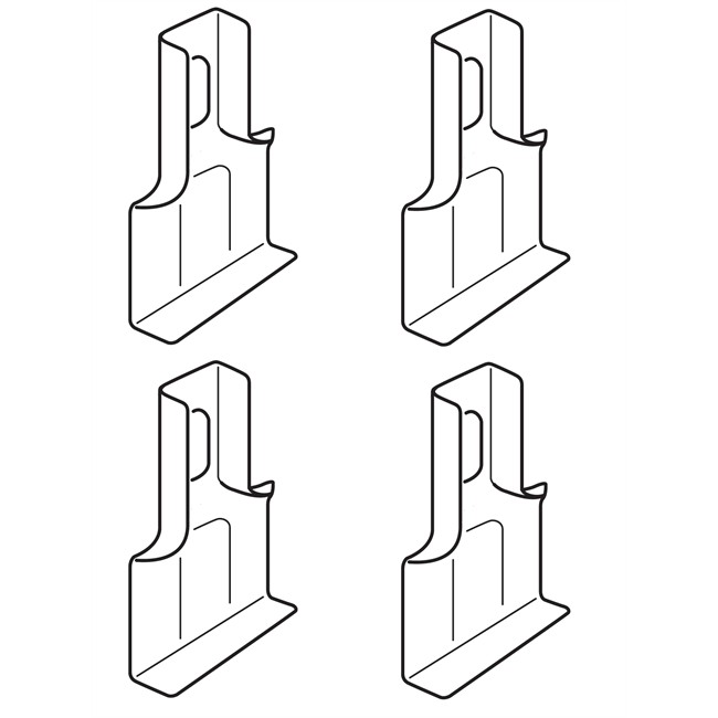 4 Pattes De Fixation Norauto 88