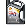 Huile moteur SHELL Helix Ultra 5W30 Essence et Diesel 5 L