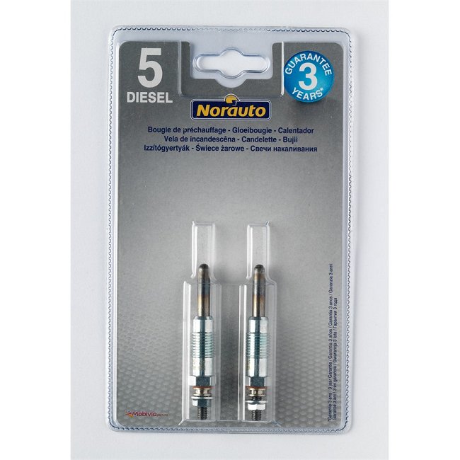2 Bougies De Préchauffage Norauto Bp05
