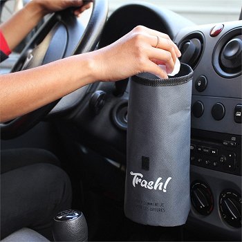 Poubelle d'appoint ZIGOH grise