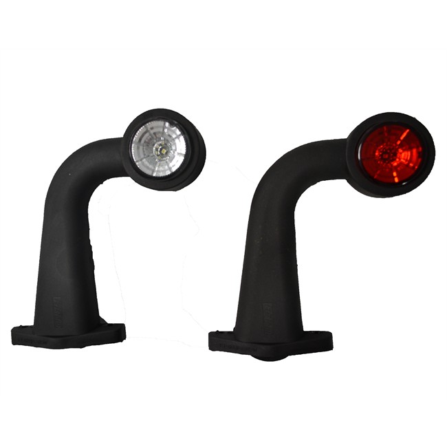 1 Feu De Gabarit À Led Bicolore Rouge Et Blanc 10-30v Norep