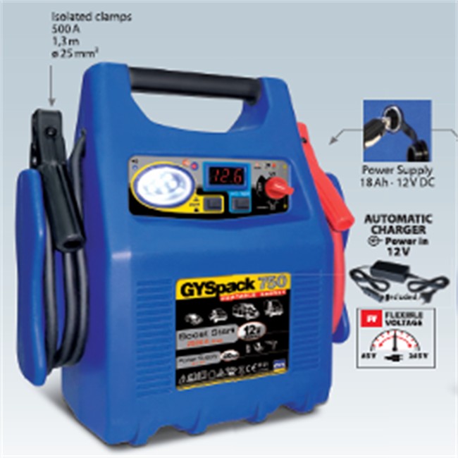 Booster GYS GYSPACK 750 : Norauto.fr