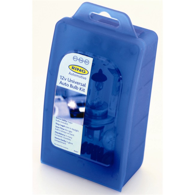 Coffret Ampoules H1/h4/h7 Ring 15 Ampoules