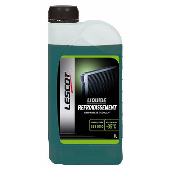 Liquide de refroidissement vert -35&deg;C LESCOT 1 L