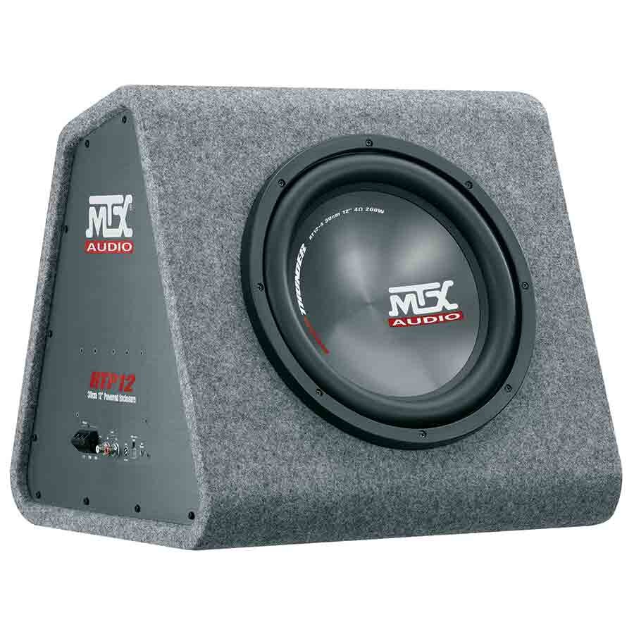 Caisson de grave amplifié bass-reflex MTX RTP12