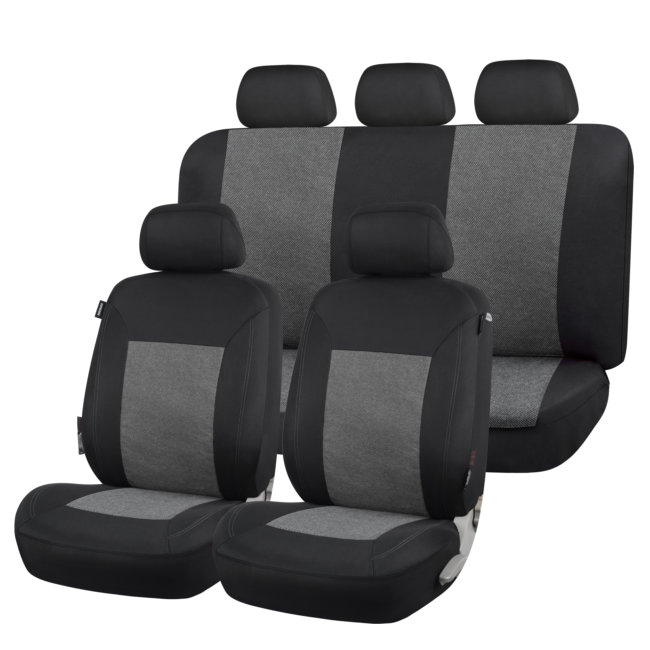 Jeu Complet De Housses Universelles Norauto Eris Gris Anthracite
