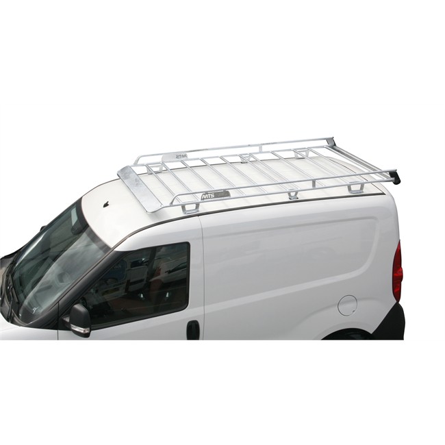 barres de toit en aluminium Fiat Doblo Maxi Cargo 2010 galerie de toit .