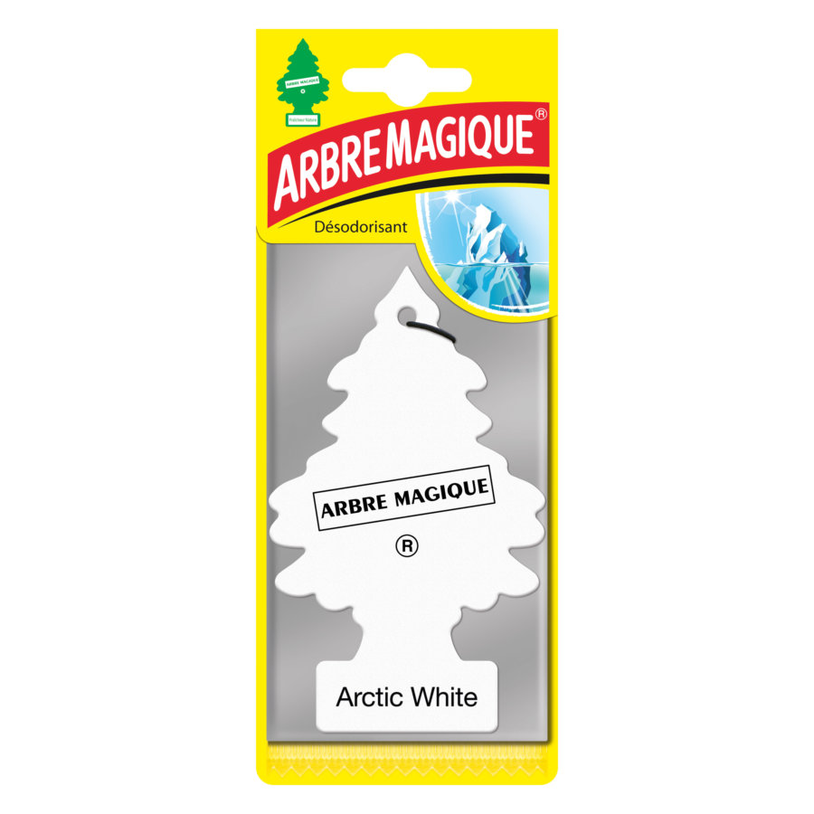 Désodorisant voiture ARBRE MAGIQUE Artic white