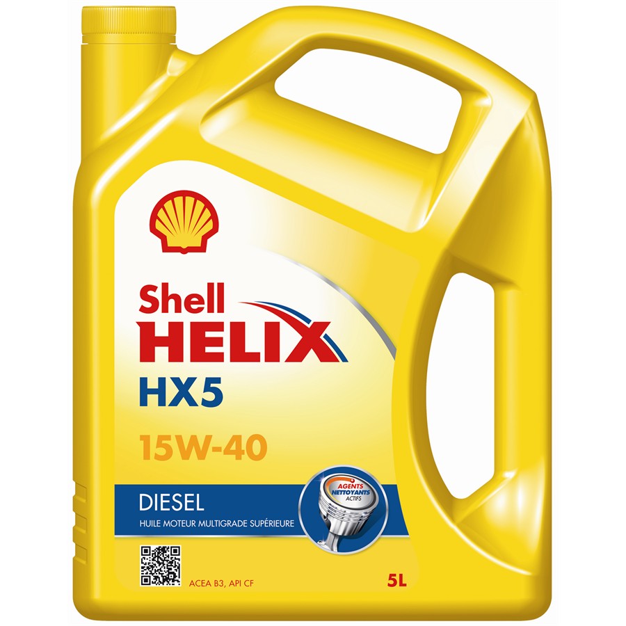 Huile Moteur Shell Helix Hx5 15w40 Diesel 5 L Norautofr 