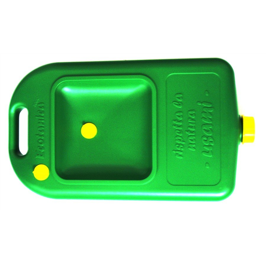 Jerrican de vidange en PVC vert 10L
