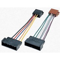 Câble d'alimentation PHONOCAR avec connecteurs ISO pour Ford/Jaguar REF. 04622