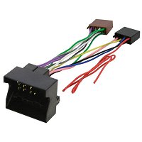 Câble d’alimentation électrique PHONOCAR avec connecteur ISO pour Citroën/Fiat/Lancia et Peugeot REF. 04733