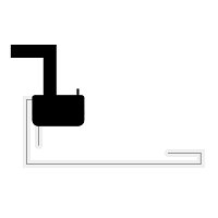 Antenne active verre 90° DAB PHONOCAR REF. 08194