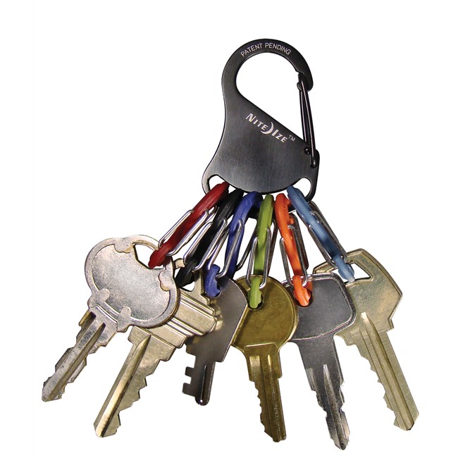 Porte-clés Malin 6 Mousquetons Nite Ize