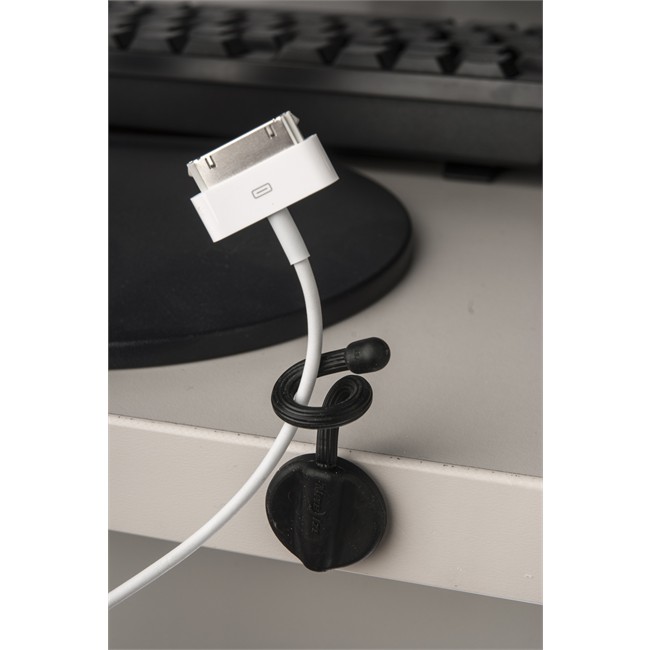 2 Attaches Adhésives Multi Usage Noires Nite Ize
