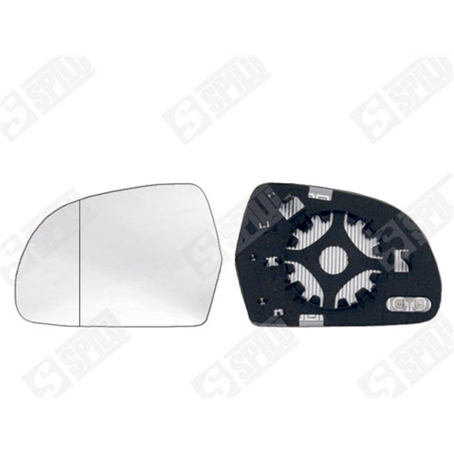 Glace De Rétroviseur Grand Angle Dégivrant Côté Passager Spilu 10230