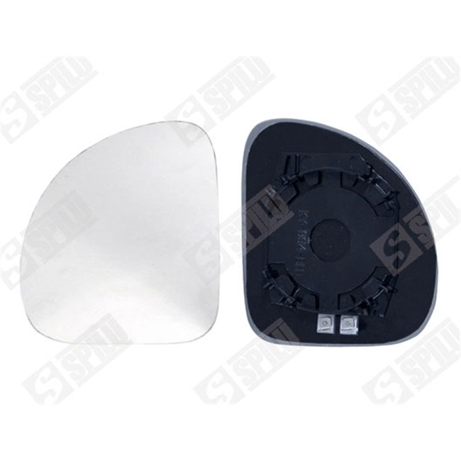 Glace De Rétroviseur Grand Angle Dégivrant Côté Passager Spilu 10838