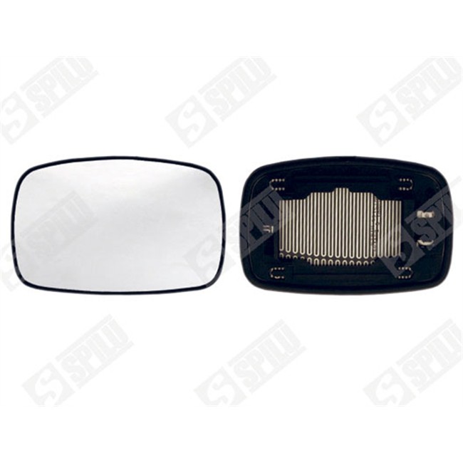 Glace De Rétroviseur Grand Angle Dégivrant Côté Conducteur Spilu 10955