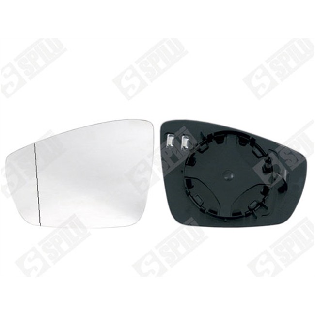 Glace De Rétroviseur Grand Angle Dégivrant Côté Conducteur Spilu 14401