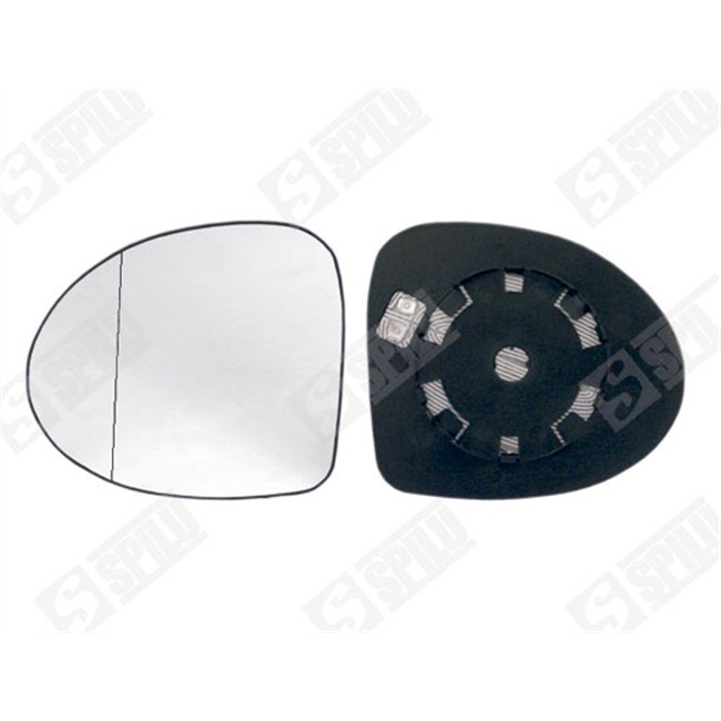 Glace De Rétroviseur Grand Angle Dégivrant Côté Conducteur Spilu 12565