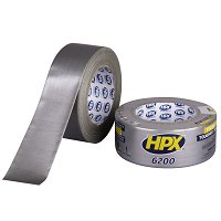 Ruban adhésif américain argenté 50 mm x 25 m HPX