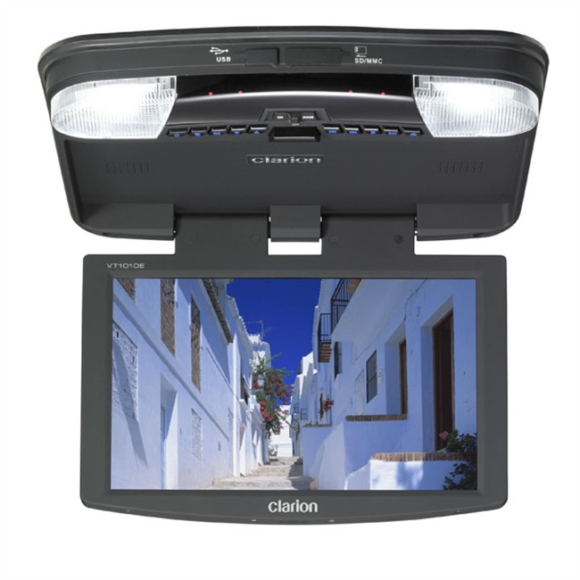 Ecran plafonnier avec lecteur DVD pour voiture CLARION VT1010E Norauto.fr