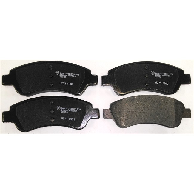 4 Plaquettes De Frein Norauto Nrp1399