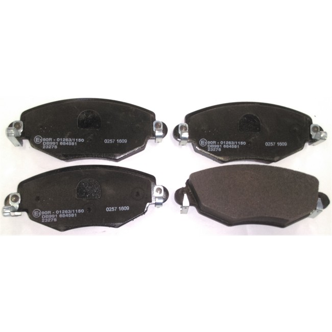 4 Plaquettes De Frein Norauto Nrp1425