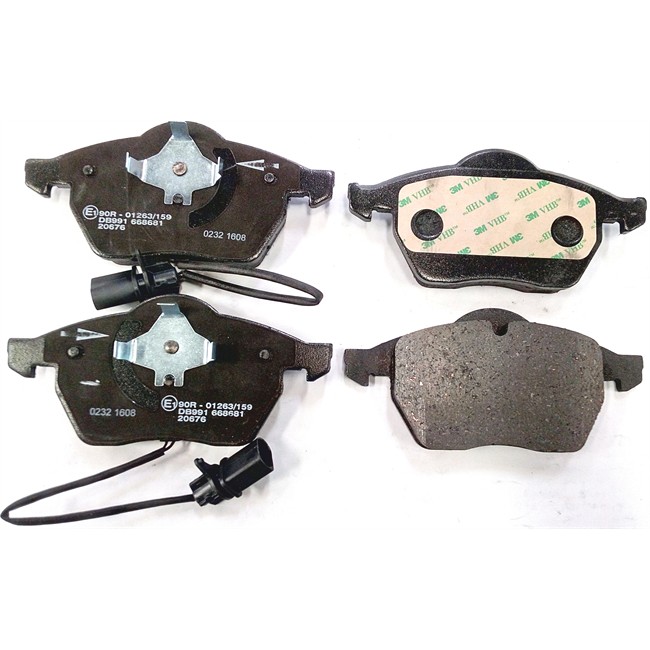 4 Plaquettes De Frein Norauto Nrp1323